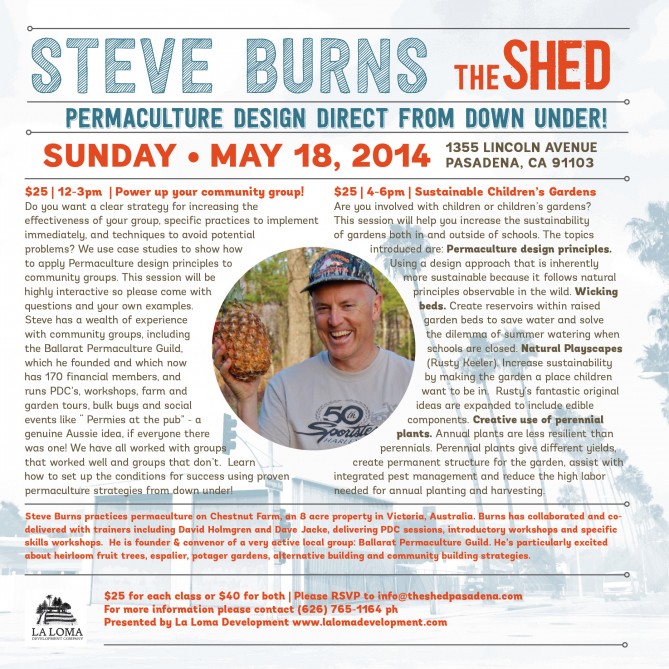 permaculture workshop with steve burns
