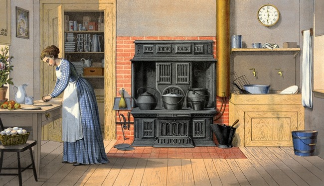 19th century kitchen