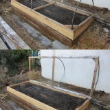 hinged raised vegetable bed