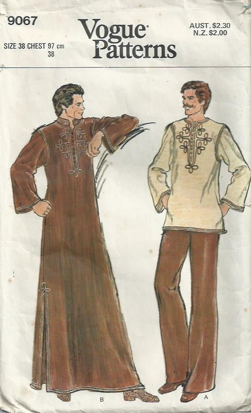 Picture Sundays: A Men’s Caftan Pattern From the 1970s | Root Simple