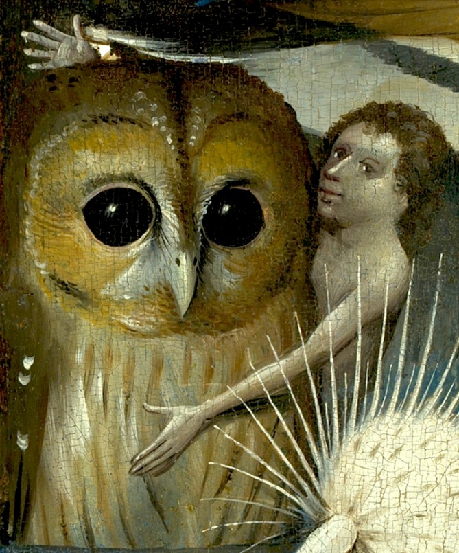 Bosch,_Hieronymus_-_The_Garden_of_Earthly_Delights,_central_panel_-_Detail_Owl_with_boy