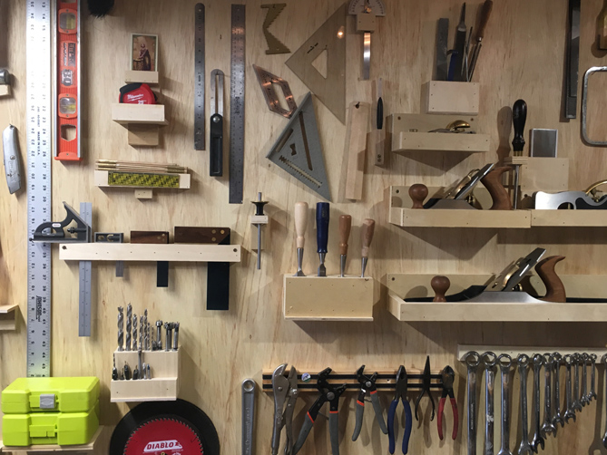 A Better Garage Organizational System, French Cleat Garage Shelving